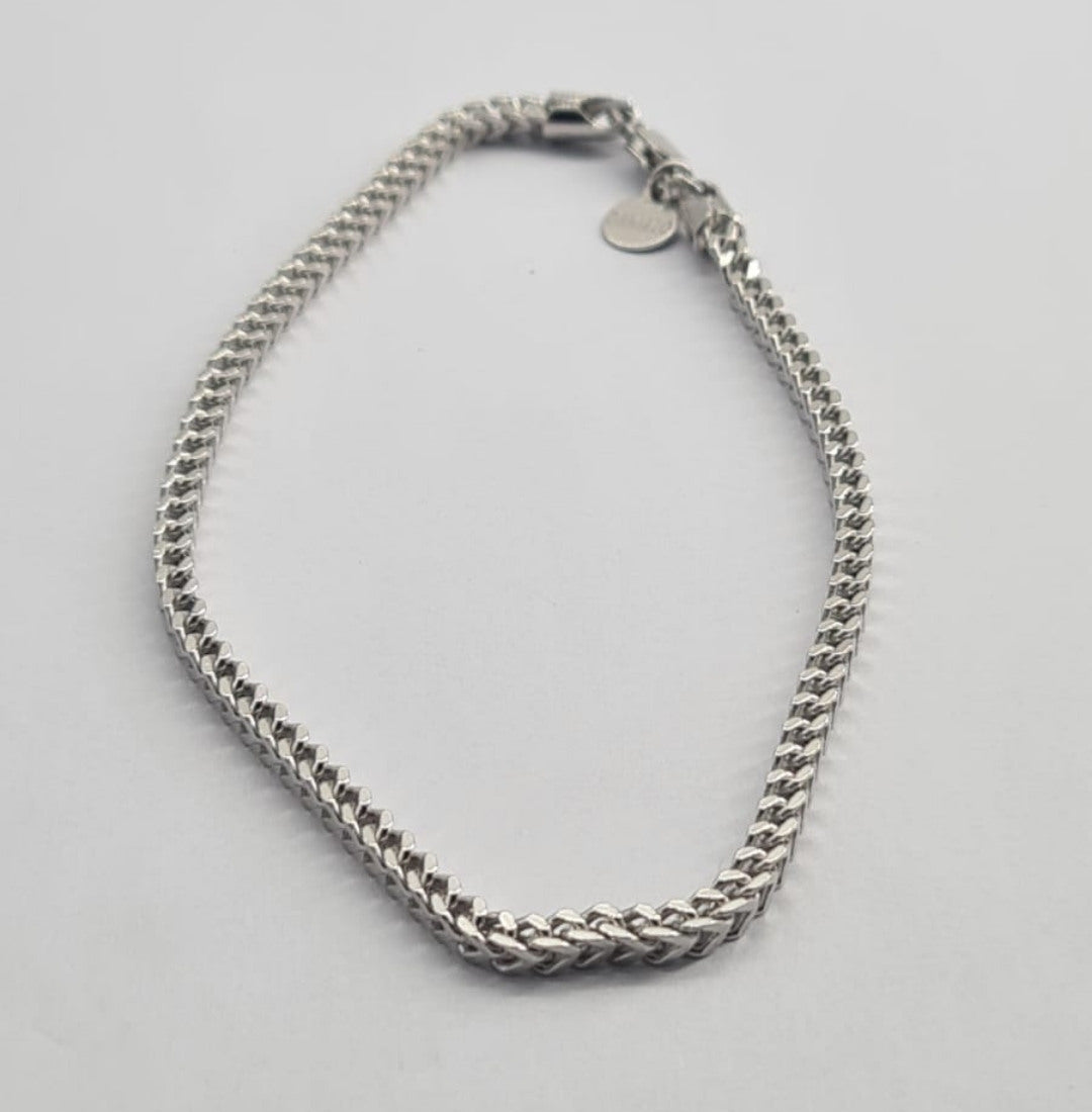 Men's Sterling Silver AMALFI FRANCO Bracelet
