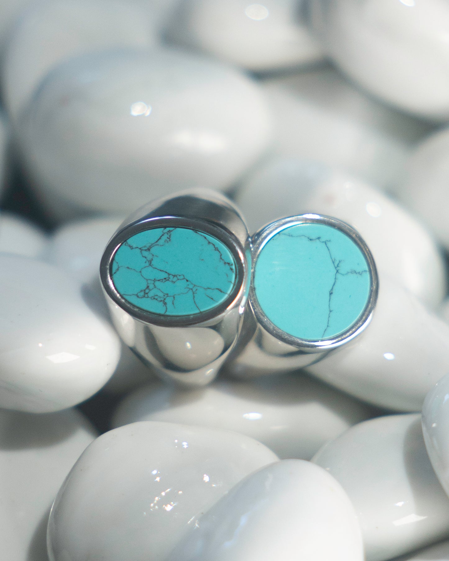 Damazo Round Ring Turquoise