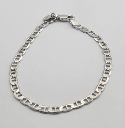 Men's Sterling Silver Marine Bracelet