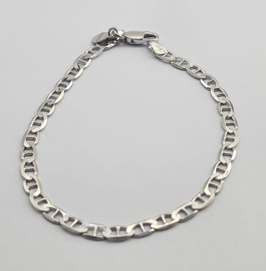 Men's Sterling Silver Marine Bracelet