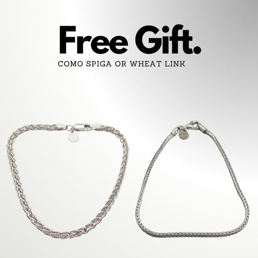 Men's Sterling Silver Chain Bracelet