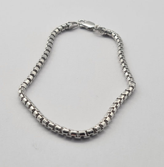 Men's Sterling Silver Garda Veneziana Bracelet