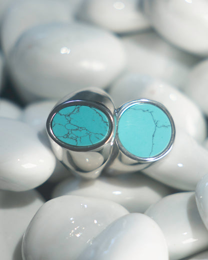 Damazo Round Ring Turquoise